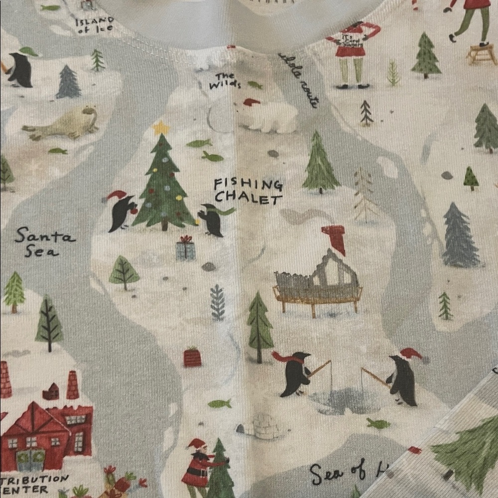Festive Holiday Print PJ’s - Picture 2 of 6